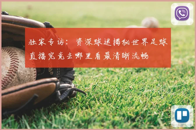 独家专访：资深球迷揭秘世界足球直播究竟去哪里看最清晰流畅